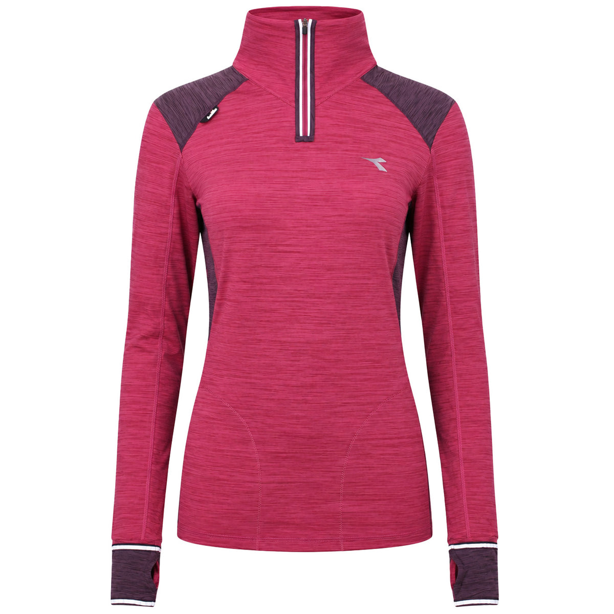 Diadora Warm Up Womens Pink Top