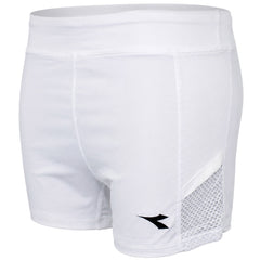 Diadora Pocket Womens White Shorts