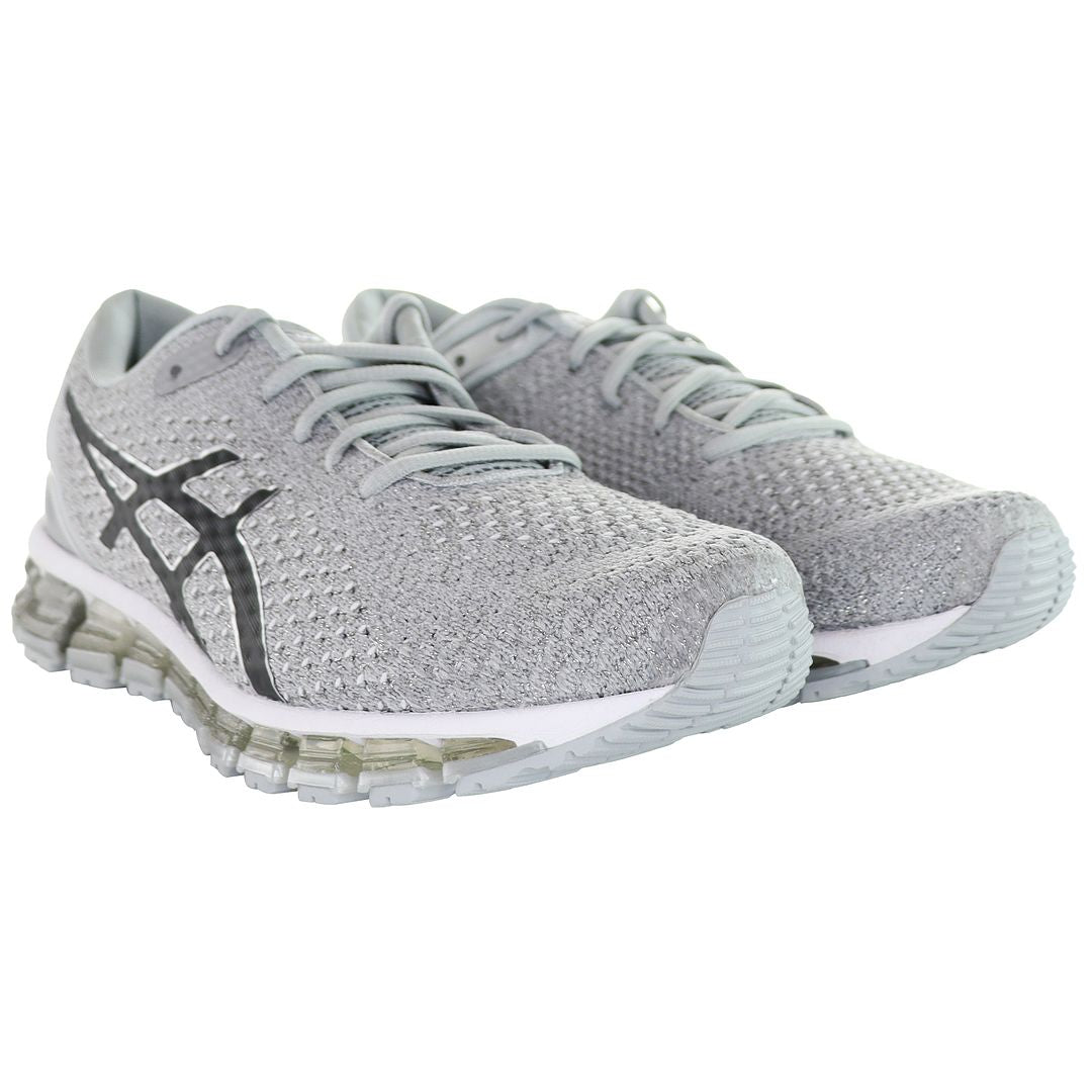 Asics Gel-Quantum 360 Knit Mens Grey Running Trainers