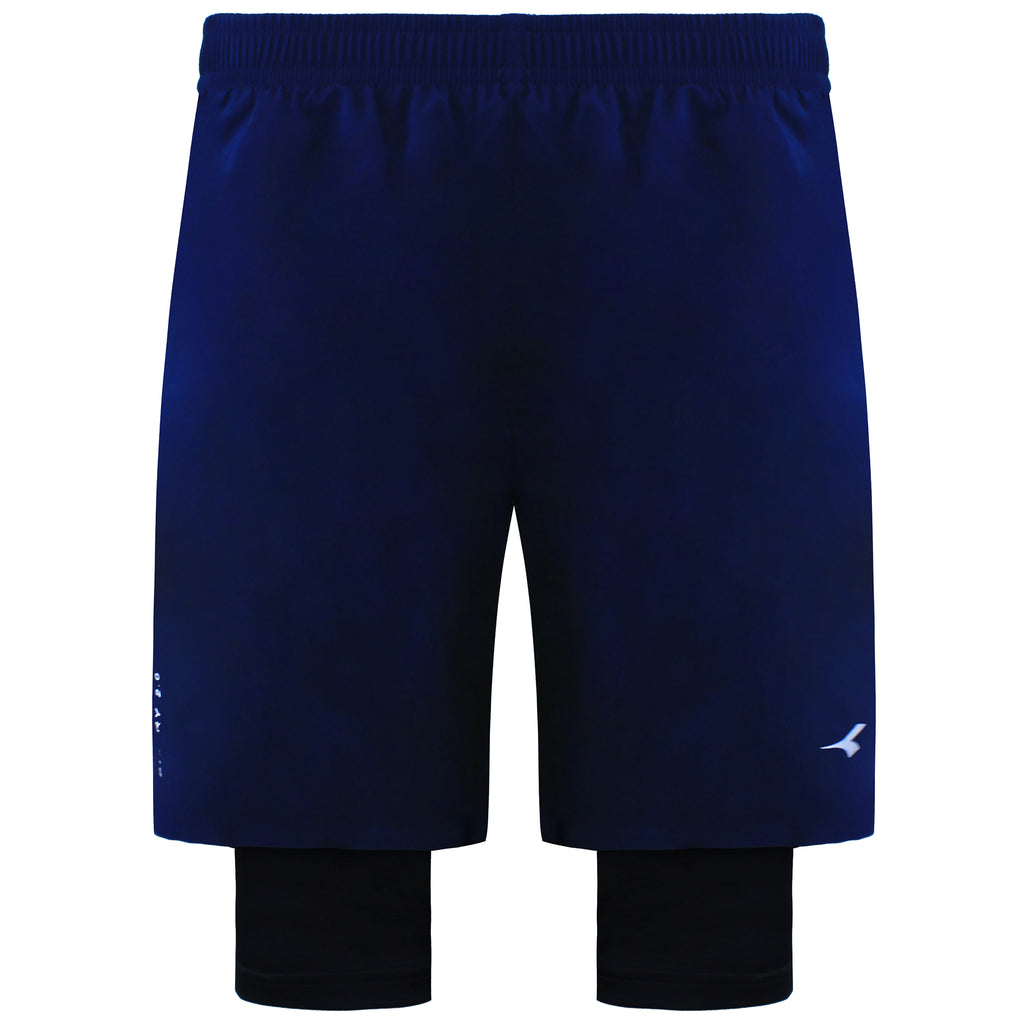 Diadora Womens Navy Shorts