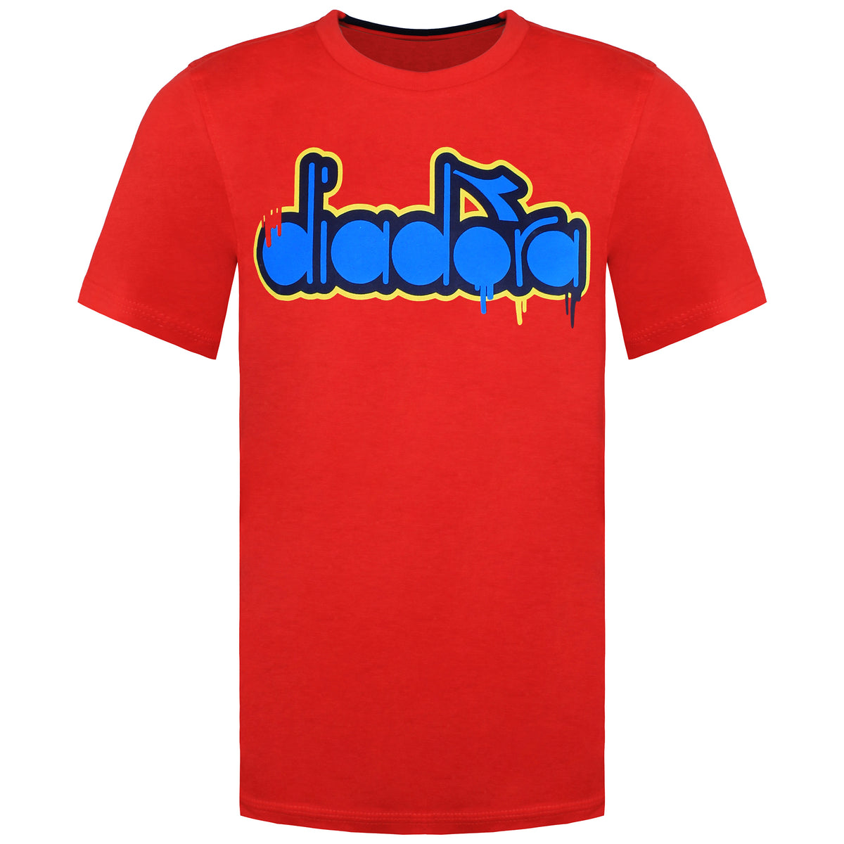 Diadora Logo Kids Red T-Shirt