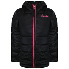 Diadora Kids Black Jacket