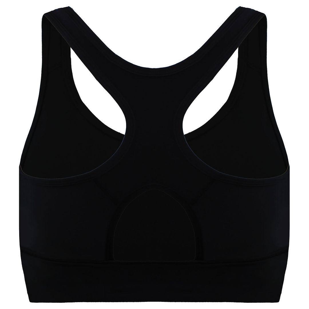 Diadora Supportive Womens Black Sports Bra