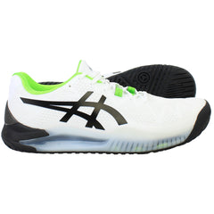 Asics Gel-Resolution 8 Mens White Tennis Shoes