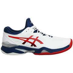 Asics Court FF 2 Clay Tennis Mens White Trainers