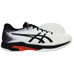 Asics Solution Speed FF Mens White Tennis Shoes