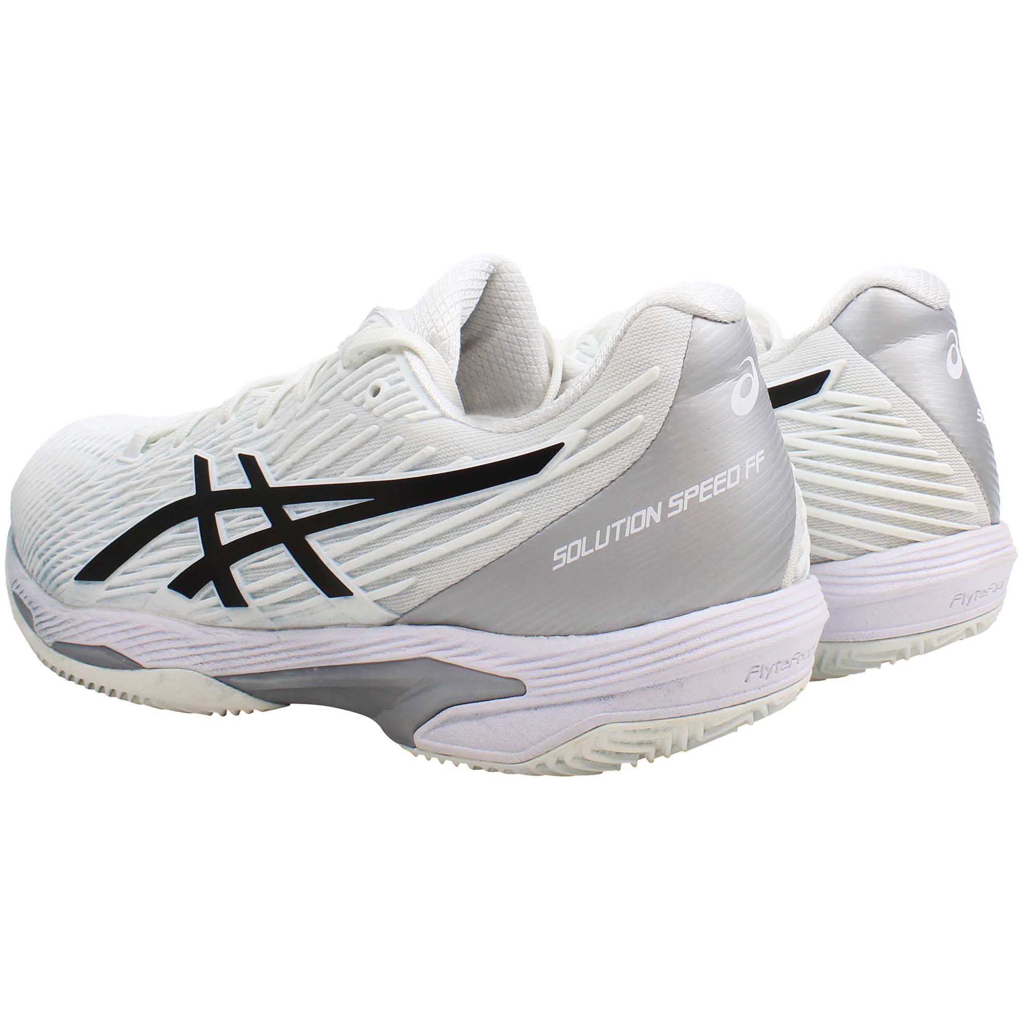 Asics Solution Speed FF 2 Clay Mens White Tennis Shoes