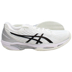 Asics Solution Speed FF 2 Clay Mens White Tennis Shoes