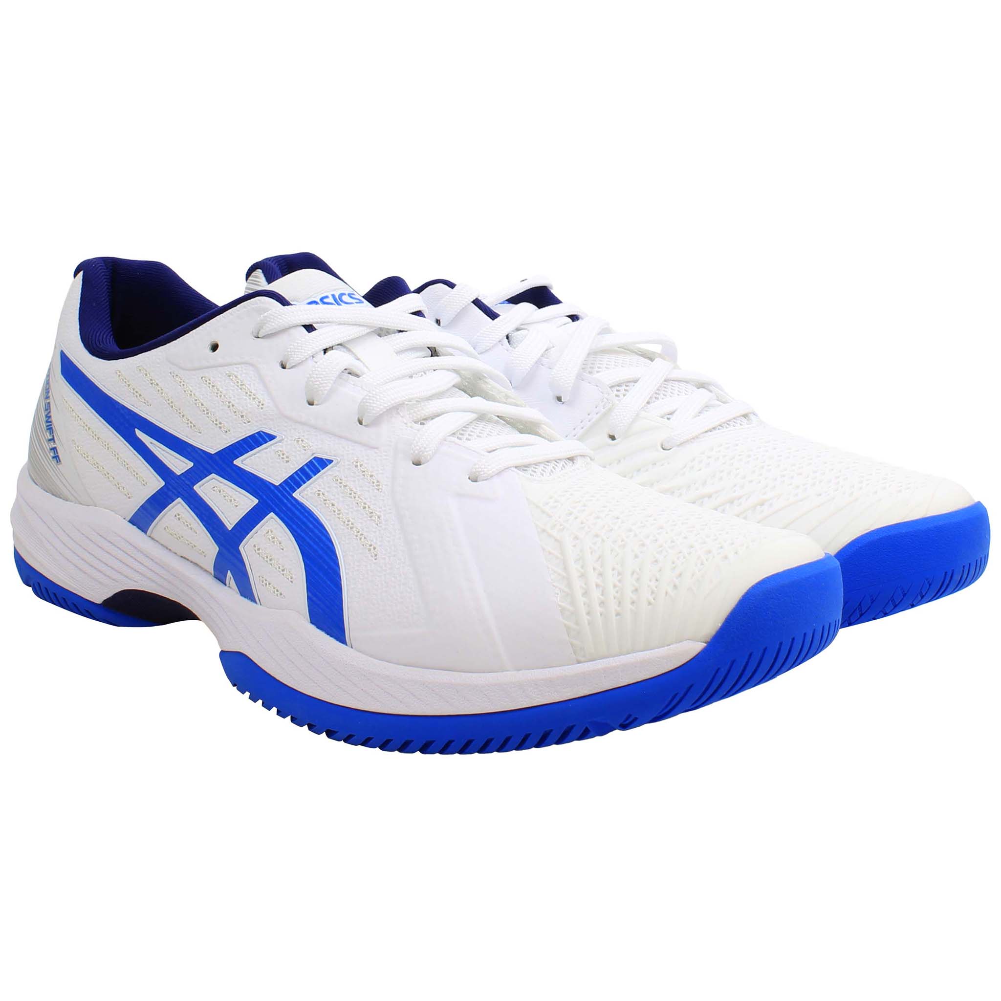 Asics Solution Swift FF Mens White Tennis Shoes