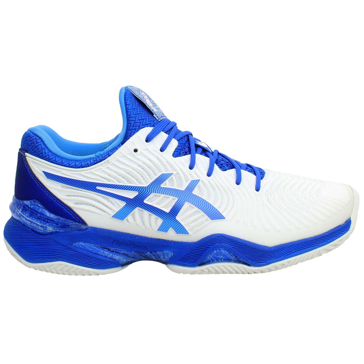 Asics Court FF Novak Clay Mens White Tennis Shoes