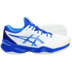 Asics Court FF Novak Clay Mens White Tennis Shoes