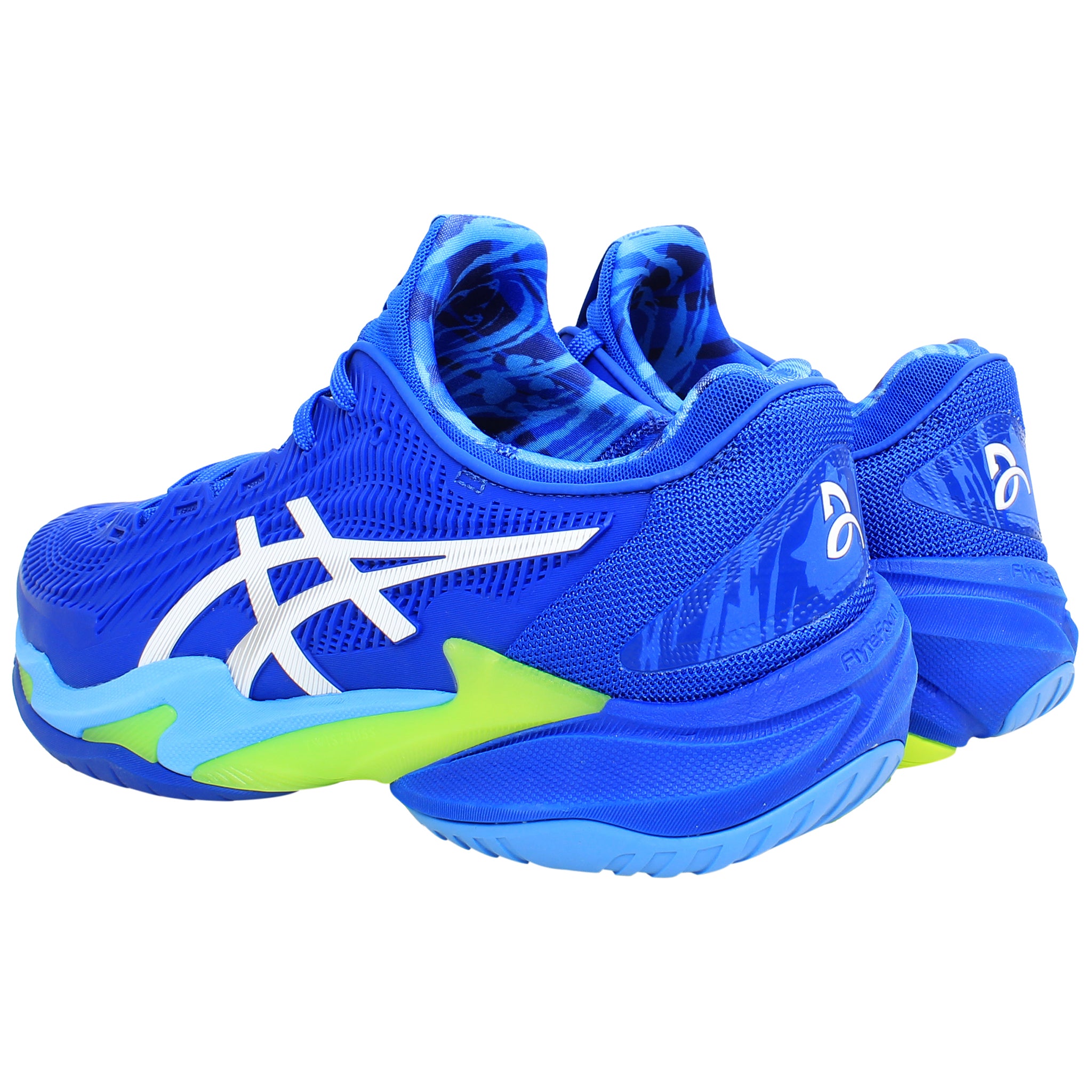 Asics Court FF 3 Novak Mens Blue Tennis Shoes