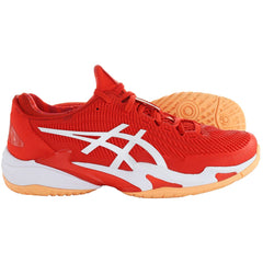 Asics Court FF 3 Novak Mens Red Tennis Trainers