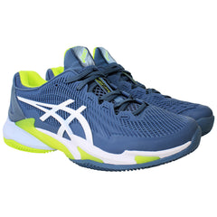 Asics Court FF 3 Clay Mens Blue Tennis Shoes