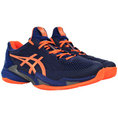 Asics Court FF 3 Clay Mens Navy Tennis Shoes