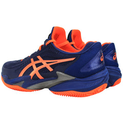 Asics Court FF 3 Clay Mens Navy Tennis Shoes