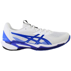 Asics Solution Speed FF 3 Clay Mens White Tennis Shoes
