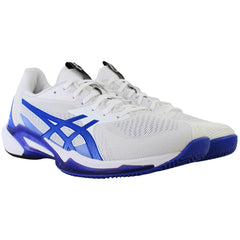 Asics Solution Speed FF 3 Clay Mens White Tennis Shoes