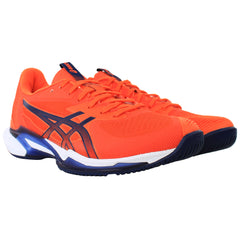 Asics Solution Speed FF 3 Mens Red Tennis Shoes
