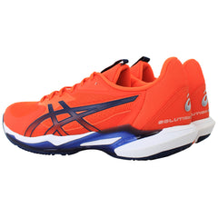 Asics Solution Speed FF 3 Mens Red Tennis Shoes