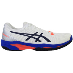 Asics Solution Speed FF 2 Clay Womens White Padel Shoes