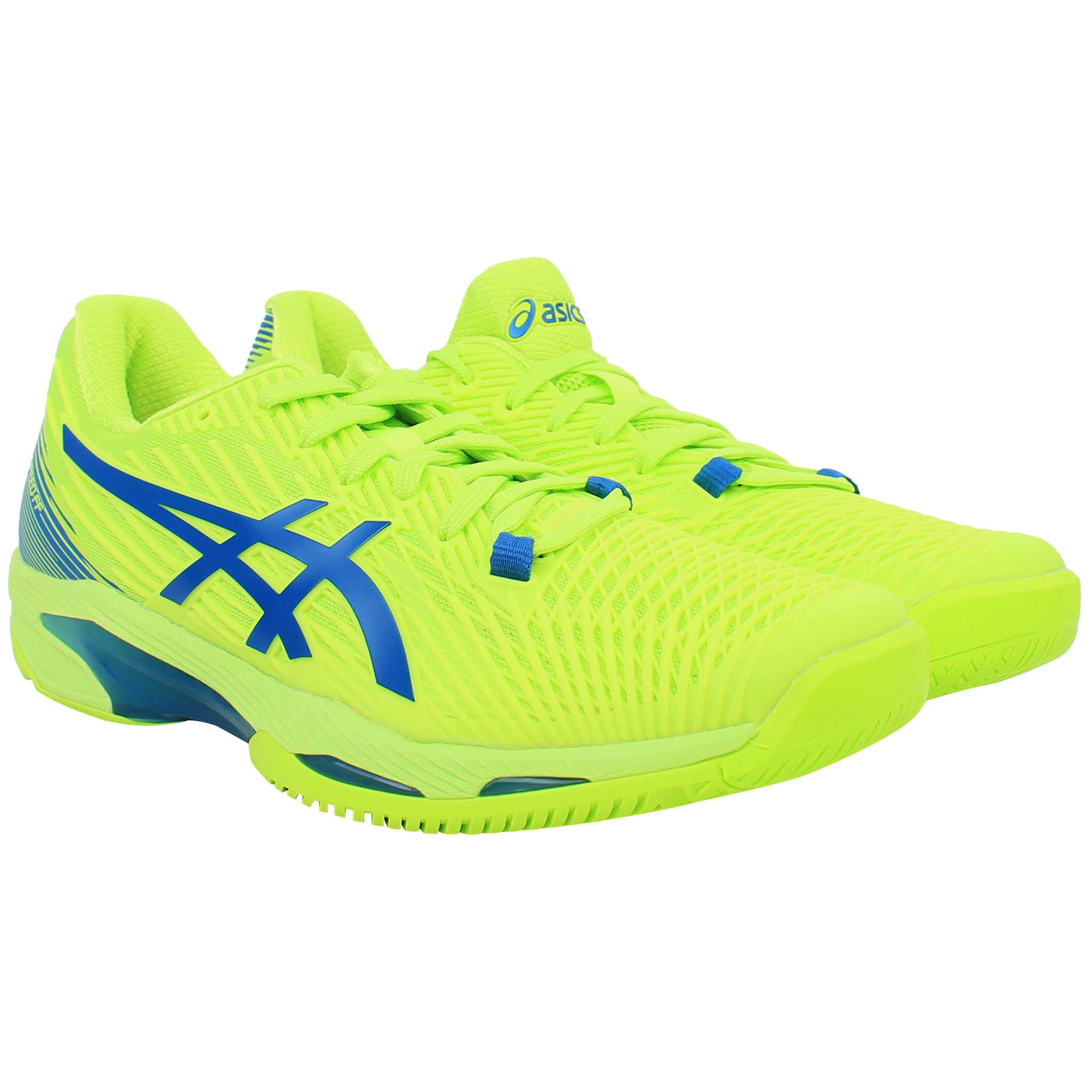 Asics Solution Speed FF 2 Womens Green Tennis Shoes