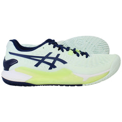 Asics Gel-Resolution 9 Womens Blue Tennis Shoes