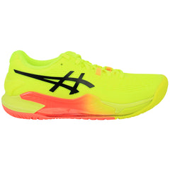 Asics Gel-Resolution 9 Paris Womens Yellow Tennis Shoes
