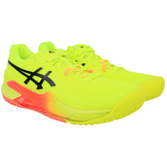 Asics Gel-Resolution 9 Paris Womens Yellow Tennis Shoes