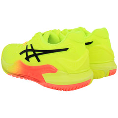 Asics Gel-Resolution 9 Paris Womens Yellow Tennis Shoes