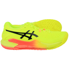 Asics Gel-Resolution 9 Paris Womens Yellow Tennis Shoes