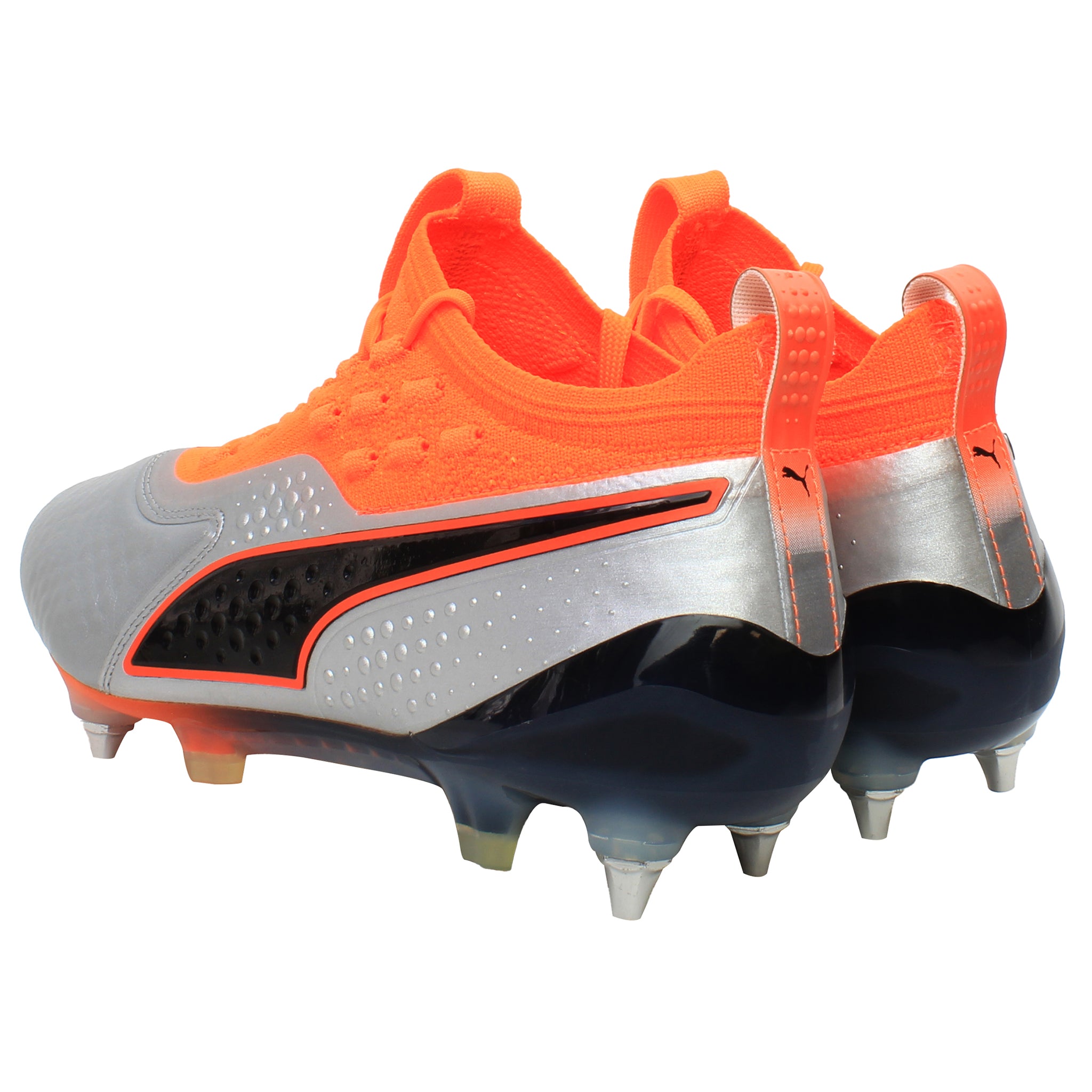 Puma One 1 Mx SG Mens Silver Football Boots