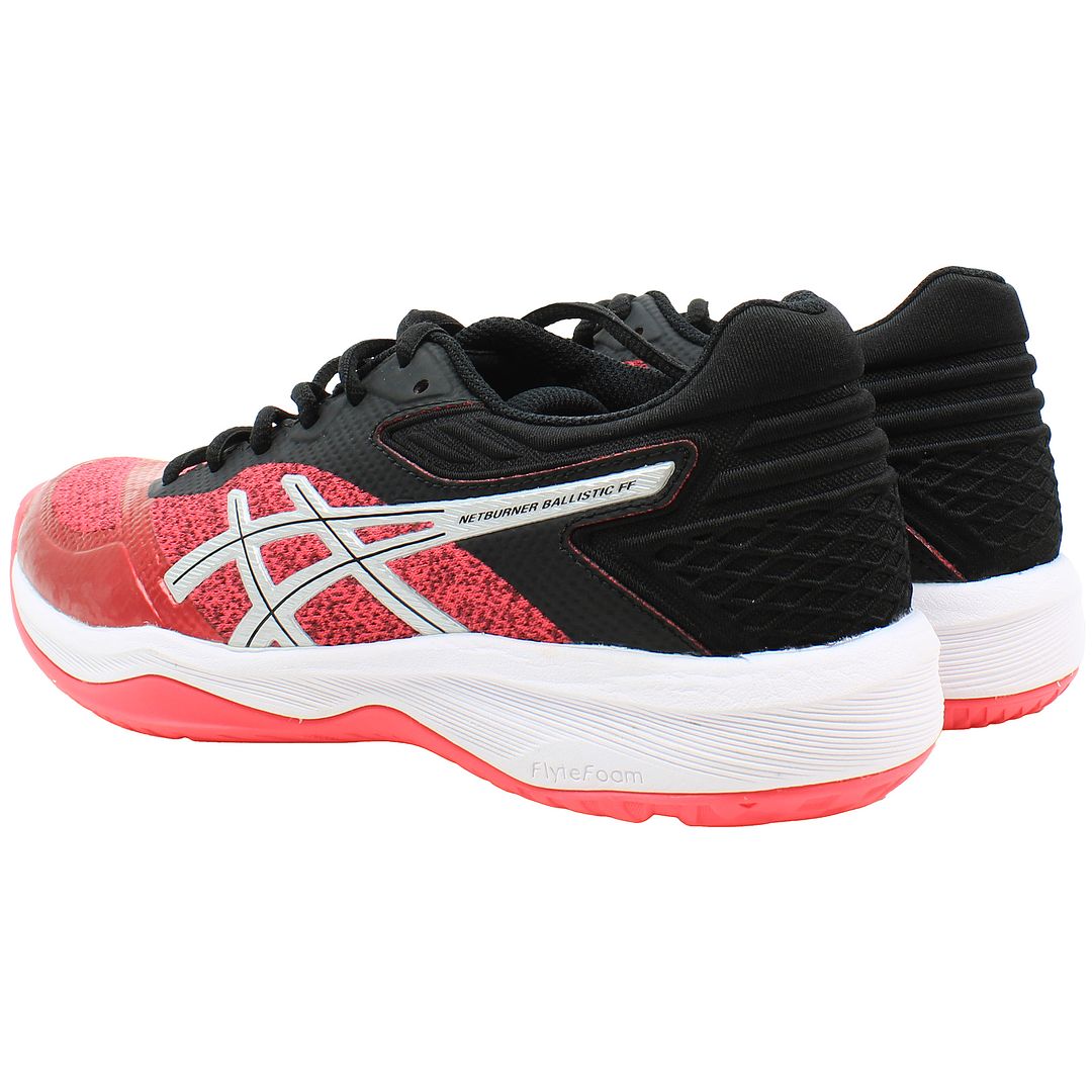 Asics Netburner Ballistic FF Womens Pink/Black Trainers