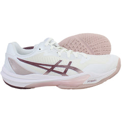 Asics Sky Elite FF 3 Womens White Volleyball Shoes