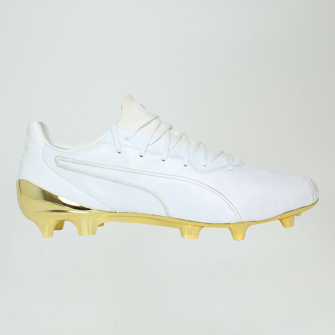 Puma King Platinum FG/AG White Mens Football Boots NO BOX