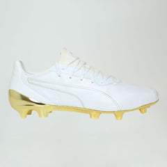 Puma King Platinum FG/AG White Mens Football Boots NO BOX