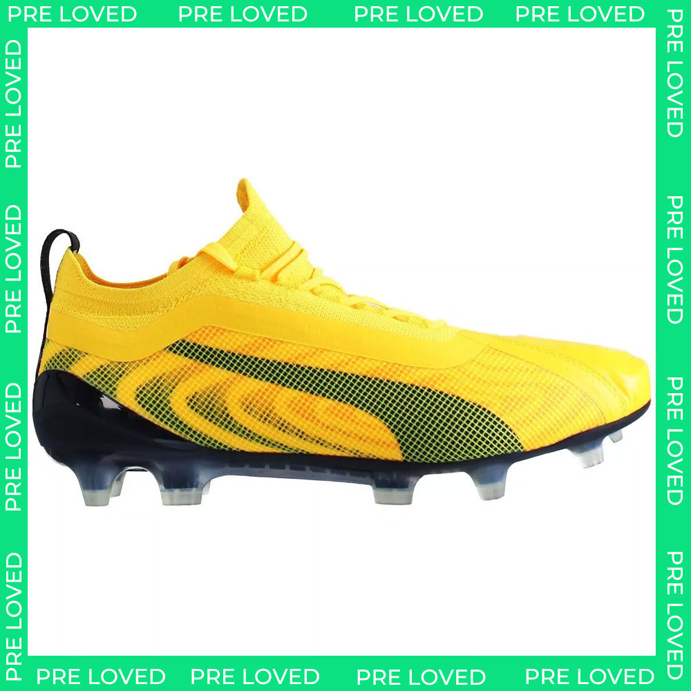 Puma One 20.1 FG/AG Mens Yellow Football Boots NO BOX