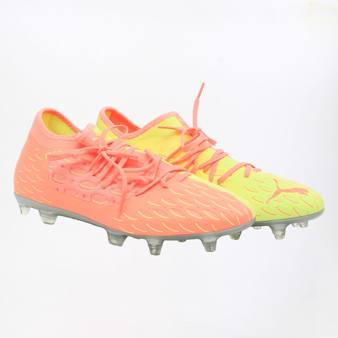 Puma Future 5.3 Netfit OSG FG/AG Mens Orange Football Boots NO BOX