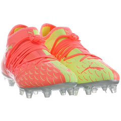 Puma Future 5.3 Netfit OSG FG/AG Mens Orange Football Boots