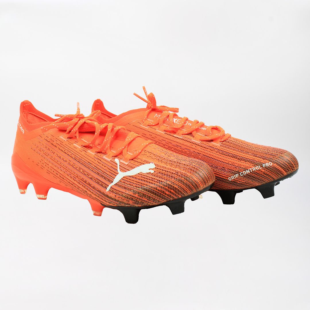 Puma Ultra 1.1 FG/AG Mens Orange Football Boots No Box