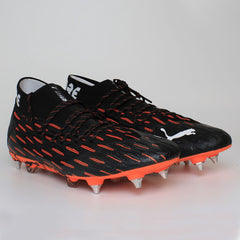 Puma Future 6.1 Netfit MxSG Mens Black/Orange Football Boots NO BOX