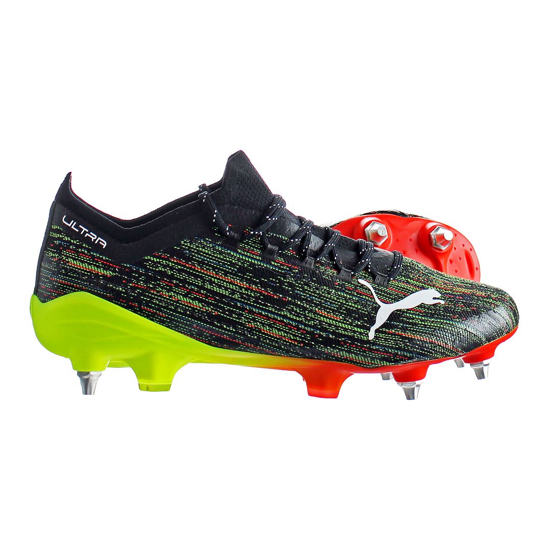 Puma Ultra 1.2 MxSG Black Mens Football Boots