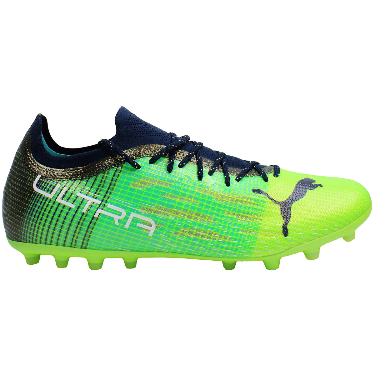 Puma Ultra 1.3 MG Mens Green Football Boots