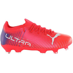 Puma Ultra 2.3 FG/AG Kids Red Football Boots