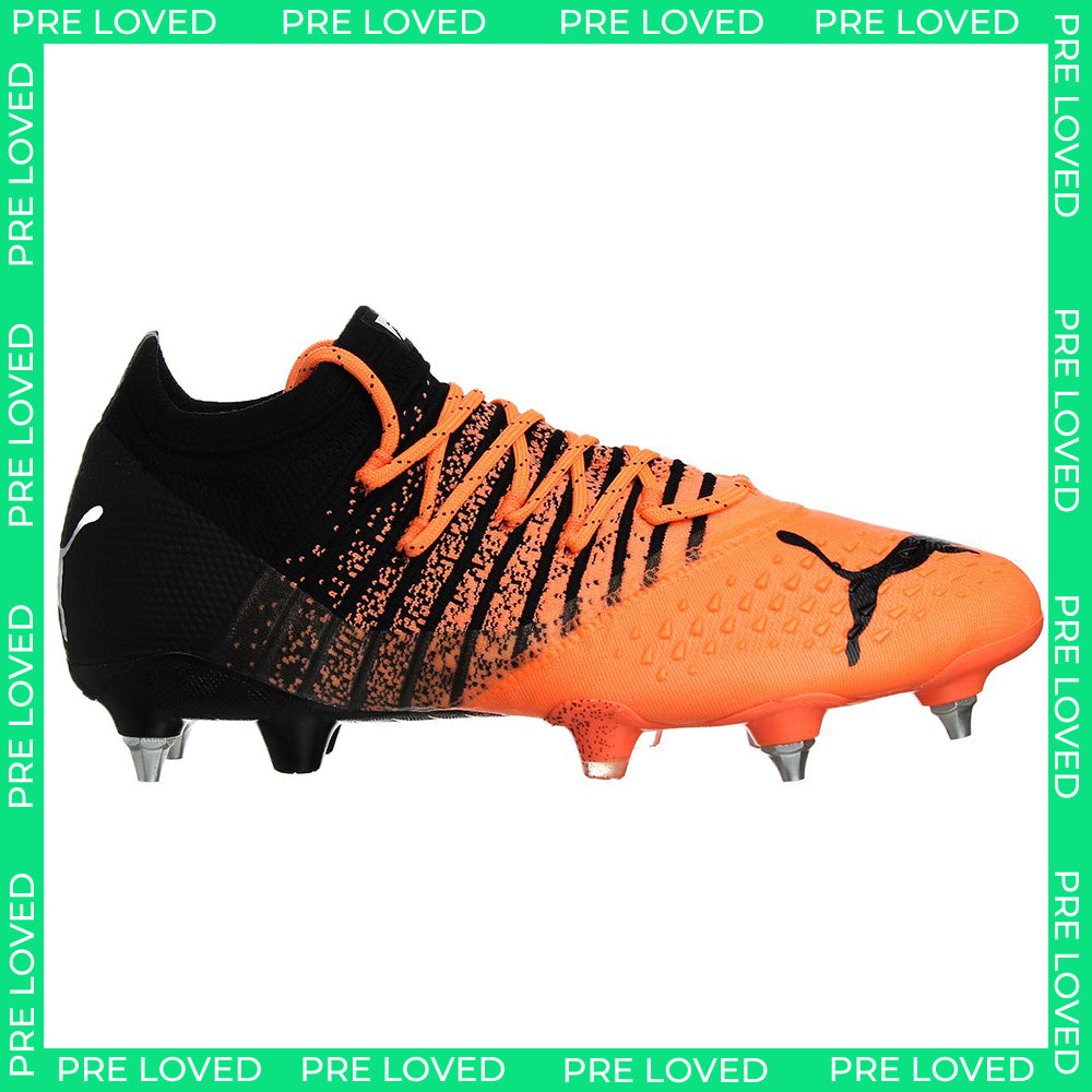Puma Future Z 1.3 MxSG Mens Orange/Black Football Boots NO BOX