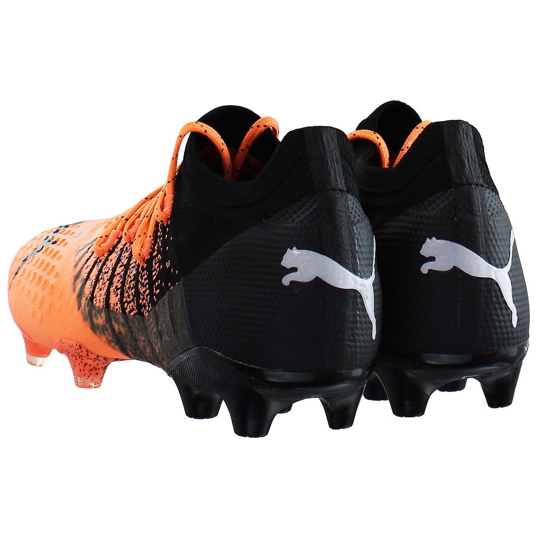 Puma Future Z 1.3 FG AG Mens Orange Black Football Boots Sport It First