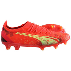 Puma Ultra Ultimate FG/AG Mens Orange Football Boots