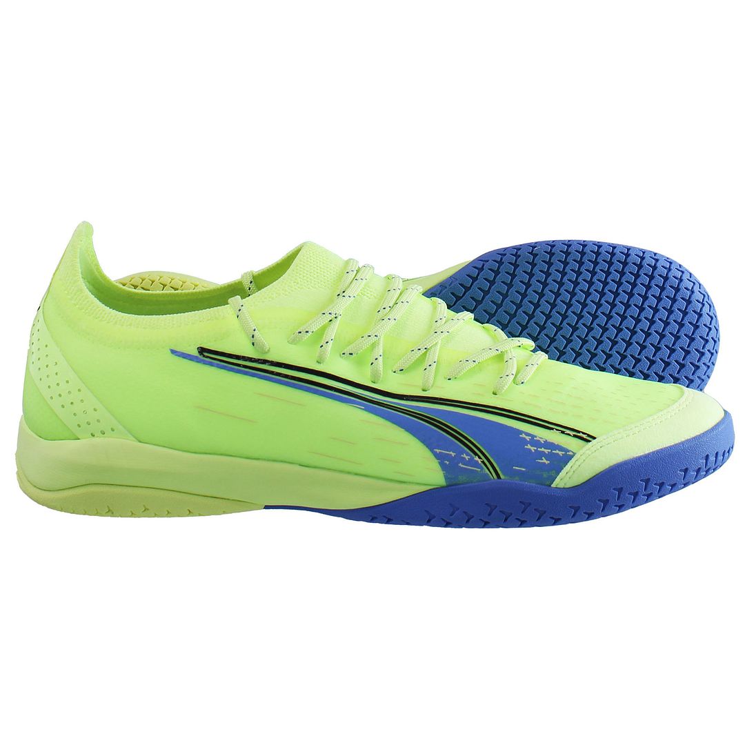 Puma Ultra Ultimate Court Green Mens Football Boots