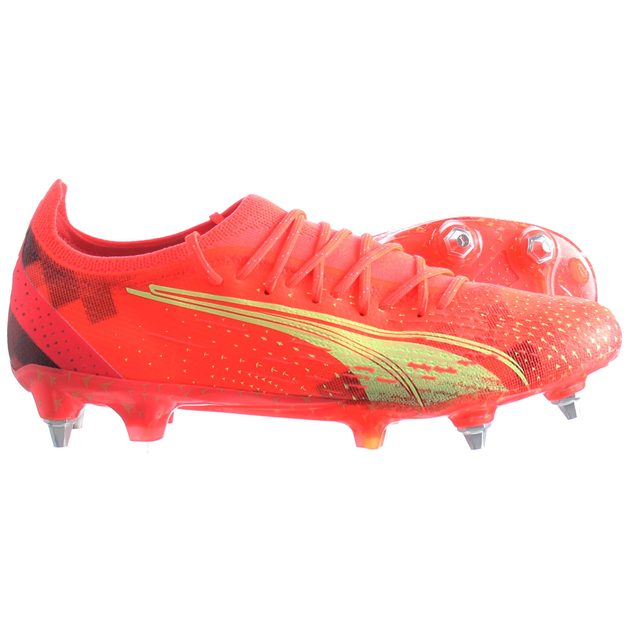 Puma Ultra Ultimate MxSG Orange Mens Football Boots