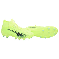 Puma Ultra Pro FG/AG Green Kids Football Boots NO BOX